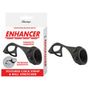 ENHANCER TEXTURED COCK STRAP & BALL STRETCHER