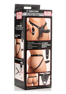 Size Matters 2" Erection 28X Realistic Vibrating Rechargeable Silicone Penis Sheath with Remote Control