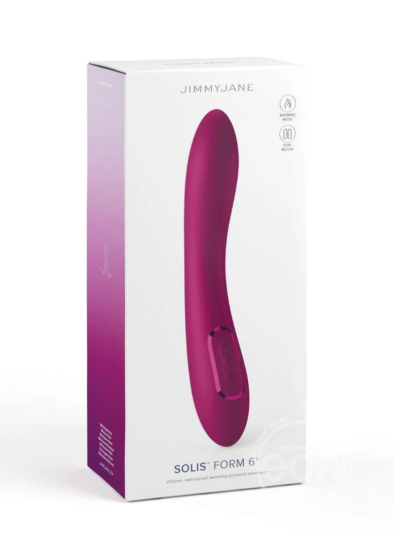 JimmyJane Solis Form 6 Rechargeable Silicone Vibrator JimmyJane Solis Form 6 Rechargeable Silicone Vibrator