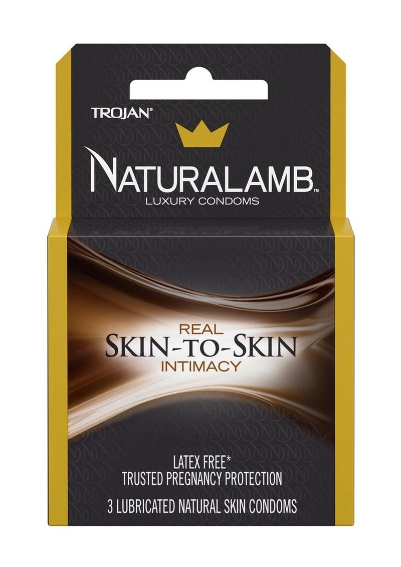 Trojan NaturaLamb Latex Free Luxury Lubricated Condoms