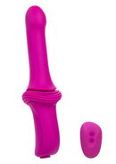 Overdrive Rechargeable Silicone Sex Machine Smooth Thruster with Remote Control