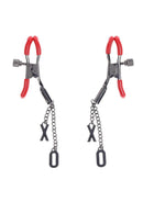 Sex & Mischief Ex's & Oh's Nipple Clamps