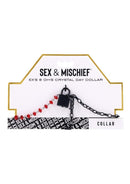 Sex & Mischief Ex's & Oh's Crystal Day Collar