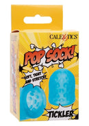 Pop Sock Tickler Reversible Textured Stroker