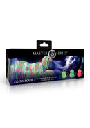 Master Series Glow Pour Blacklight Reactive Drip Candle Set (3 Piece)