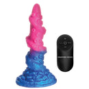 Deluxe Lord Kraken Vibrating Glow-in-the-Dark Silicone Dildo