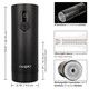 Bionic Sucking and Vibrating Rechargeable Anal Masturbator