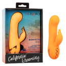 California Dreaming Montecito Muse Rechargeable Silicone Dual Vibrator