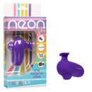 Neon Vibes The Kissing Vibe Rechargeable Silicone Clitoral Stimulator
