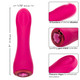 Gem Vibe Collection Bliss Rechargeable Silicone G-Spot Vibrator