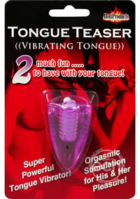vibrating tongue cover Red-Black THRASHER LIX Vibrating Tongue Ring main image 1