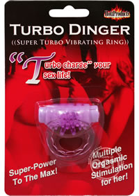Humm Dinger Turbo Disposable Vibrating Penis Ring Humm Dinger Turbo Disposable Vibrating Penis Ring