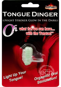 Tongue Dinger Disposable Vibrating Tongue Ring Tongue Dinger Disposable Vibrating Tongue Ring