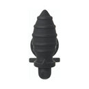 Rechargeable Silicone Cock Ring and Anal Vibe - Black