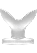 Master Series Anchored Clear Anal Plug