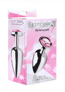 Booty Sparks Pink Gem Aluminum Anal Plugs