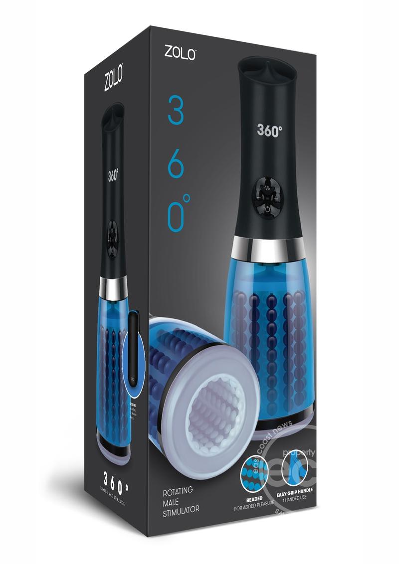 Zolo 360 Rotating Beaded Masturbator