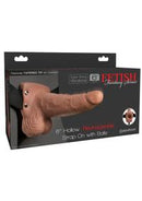 Fetish Fantasy Hollow Rechargeable Strap-On with Remote Control 6in