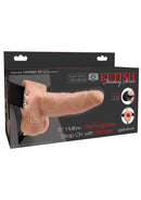 Fetish Fantasy Hollow Rechargeable Strap-On with Remote Control 6in