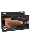 Fetish Fantasy Series - Hollow Squirting Strap-On Dildo with Balls and Harness