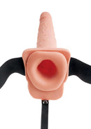 Fetish Fantasy Series - Hollow Squirting Strap-On Dildo with Balls and Harness