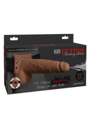 Fetish Fantasy Series - Hollow Squirting Strap-On Dildo with Balls and Harness