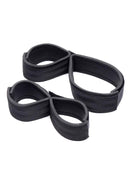 Frisky Two-Timer Double Leg and Arm Restraints - Black