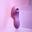 Sucker For You Clitoral Suction Toy with Finger Holder - Purple