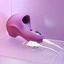 Sucker For You Clitoral Suction Toy with Finger Holder - Purple