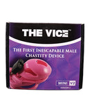 Locked In Lust The Vice Mini V2 Polycarbonate Lockable Cock Cage