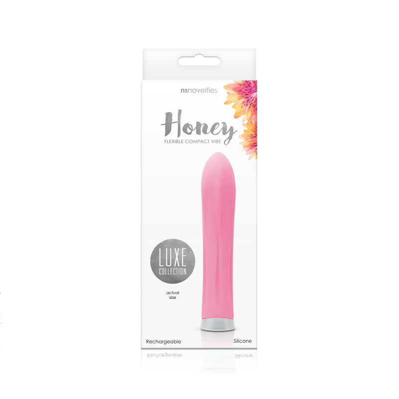Luxe Collection Honey Rechargeable Flexible Silicone Vibrator Luxe Collection Honey Rechargeable Flexible Silicone Vibrator