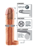 Fantasy X-tensions Perfect 2" Penis Extension w/Ball Strap