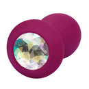 Power Gem Silicone Rechargeable Vibrating Anal Plugs