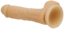 Addiction David 8" Silicone Posable Dildo - Vanilla