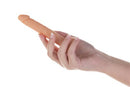 Addiction Tino Mini 5.25" Silicone Pegging Dildo - Vanilla