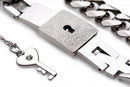 Master Series Chained Locking Bracelet and Key Necklace