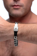 Master Series Chained Locking Bracelet and Key Necklace