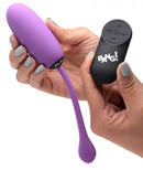 Bang! 28x Plush Silicone Rechargeable Egg With Remote Control
