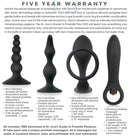 Zero Tolerance Vibrating Silicone Intro to Prostate Kit (5-Piece)
