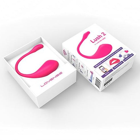 Kompatibel med Gud form Lovense Lush 2 Bluetooth G-Spot Vibrator - Pink
