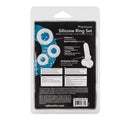 Premium Ultra-Stretchy Thick Soft Silicone Rings - Clear
