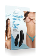 Butterfly Thong & Panty Vibe - Turquoise - OS
