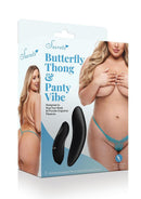 Butterfly Thong & Panty Vibe - Turquoise - QS
