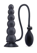 SU 7" SILICONE RIPPLE INFLATAB BUTT PLUG