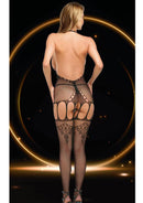 LACE EMPRESS BODYSTOCKING-BLK-OS