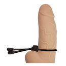 MACK TUFF ADJUSTABLE SILICONE COCK TIE – BLACK