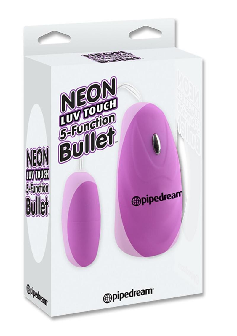 Neon Luv Touch Bullet Vibrator with Wired Remote Control
