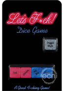 Let's F*ck! Dice Game