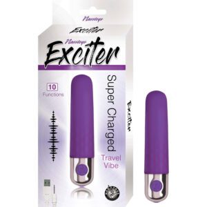 Exciter Rechargeable Silicone-Cote Travel Vibe