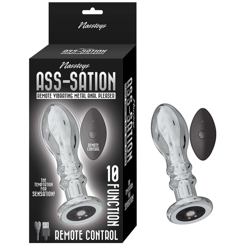 Ass-Sation Remote Vibrating Metal Anal Pleaser